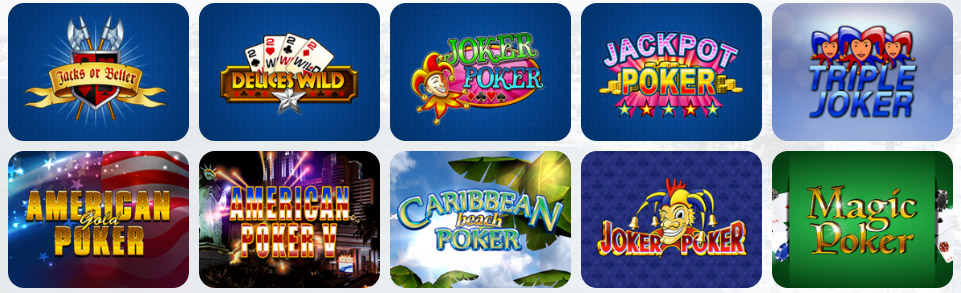 Video Poker CYBER BET CASINO