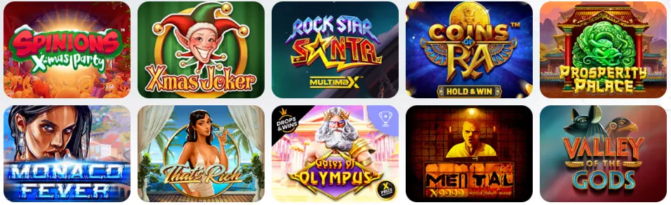 CYBER BET CASINO Tragamonedas clásicas